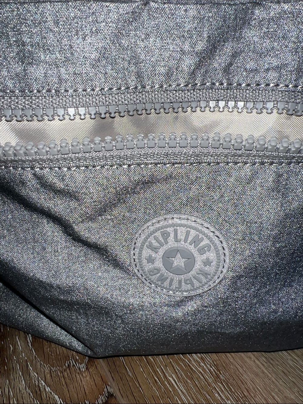 Kipling Gray Everyday Tote with Front Zip Pocket - Picture 5 of 7